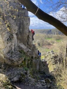 Klimmen Pont-à-Lesse