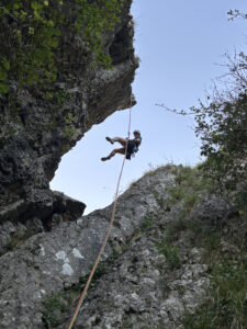 Abseilen door de lucht Le Paradou