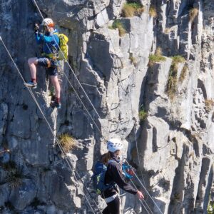 Klettersteig cursus deel 2 (via ferrata) | voor gevorderden